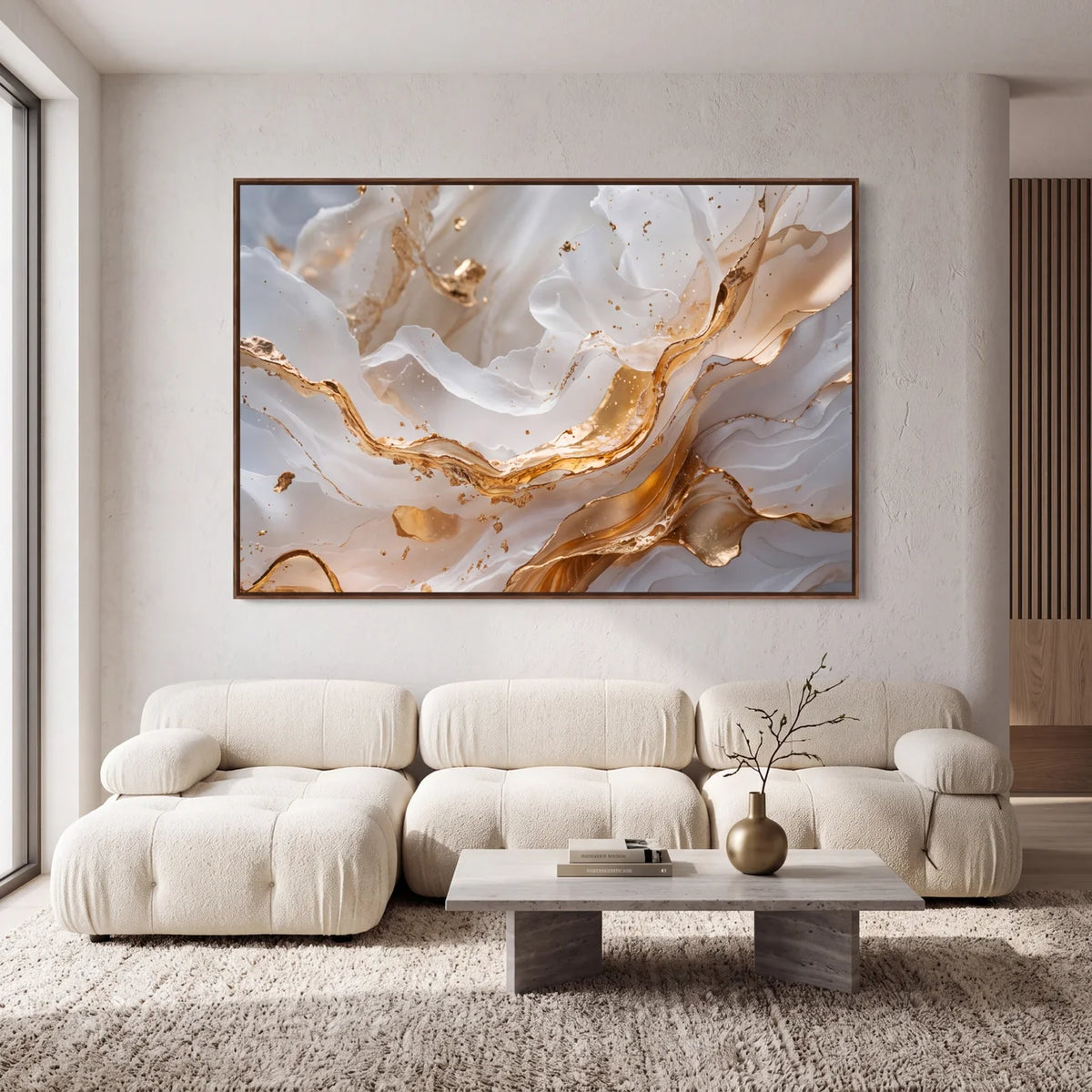 Quadro Decorativo Aurora de Marfim - 1 Peça
