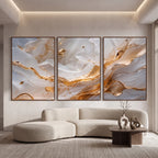 Quadro Decorativo Aurora de Marfim - Trio