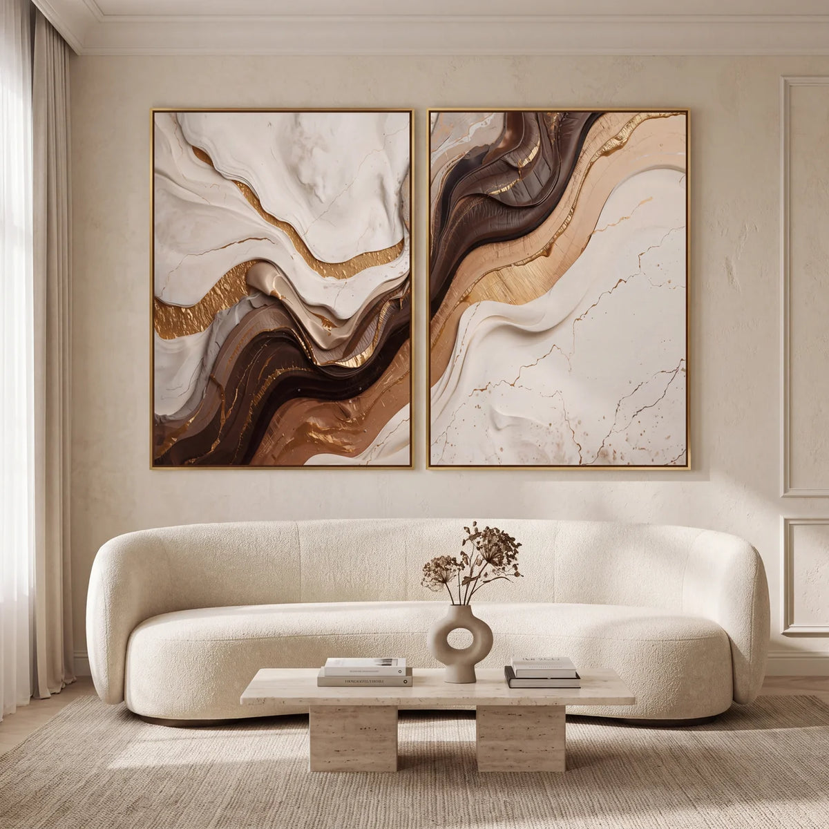 Quadro Decorativo Terra Serena - Dupla