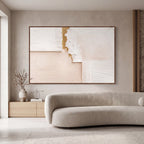 Quadro Decorativo Silêncio de Marfim - 1 Peça