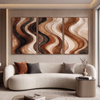Quadro Decorativo Ritmo de Cacau - Trio