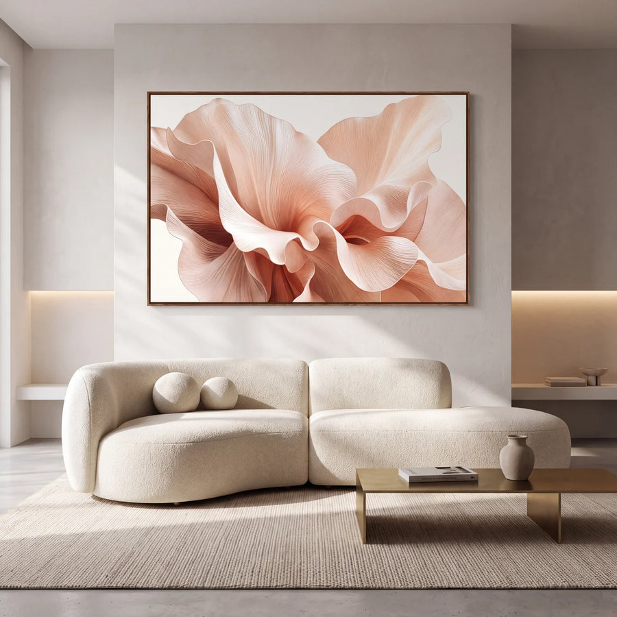 Quadro Decorativo Seda Rosé