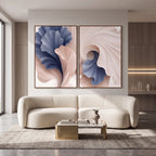 Quadro Decorativo Brisa Azul - Dupla