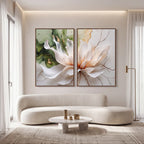 Quadro Decorativo Magnólia Serena - Dupla