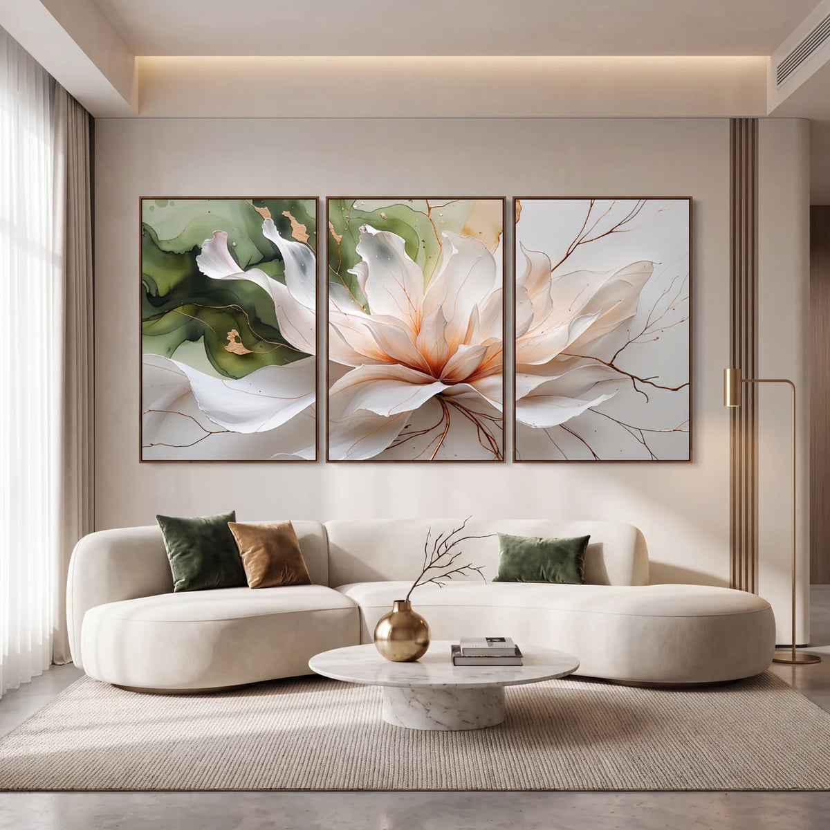 Quadro Decorativo Magnólia Serena - Trio