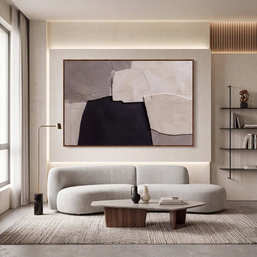 Quadro Decorativo Equilíbrio Mineral