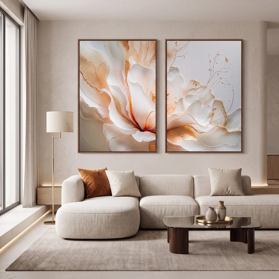 Quadro Decorativo Flor de Champagne