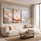 Quadro Decorativo Flor de Champagne - Trio
