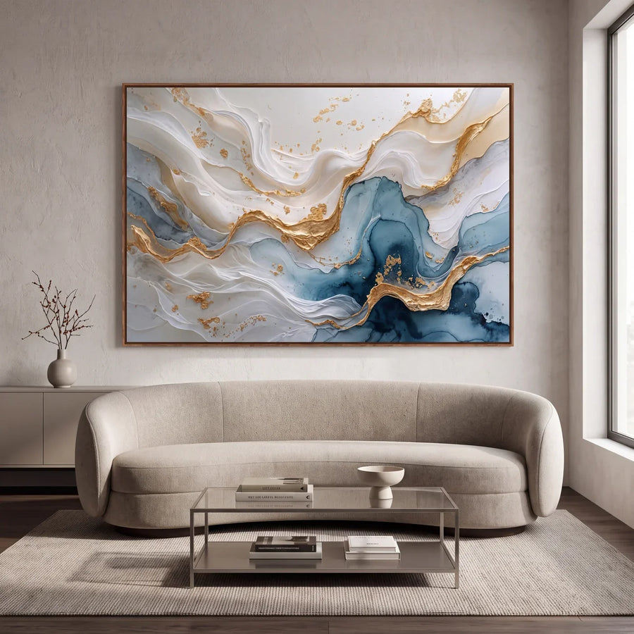 Quadro Decorativo Maré de Safira