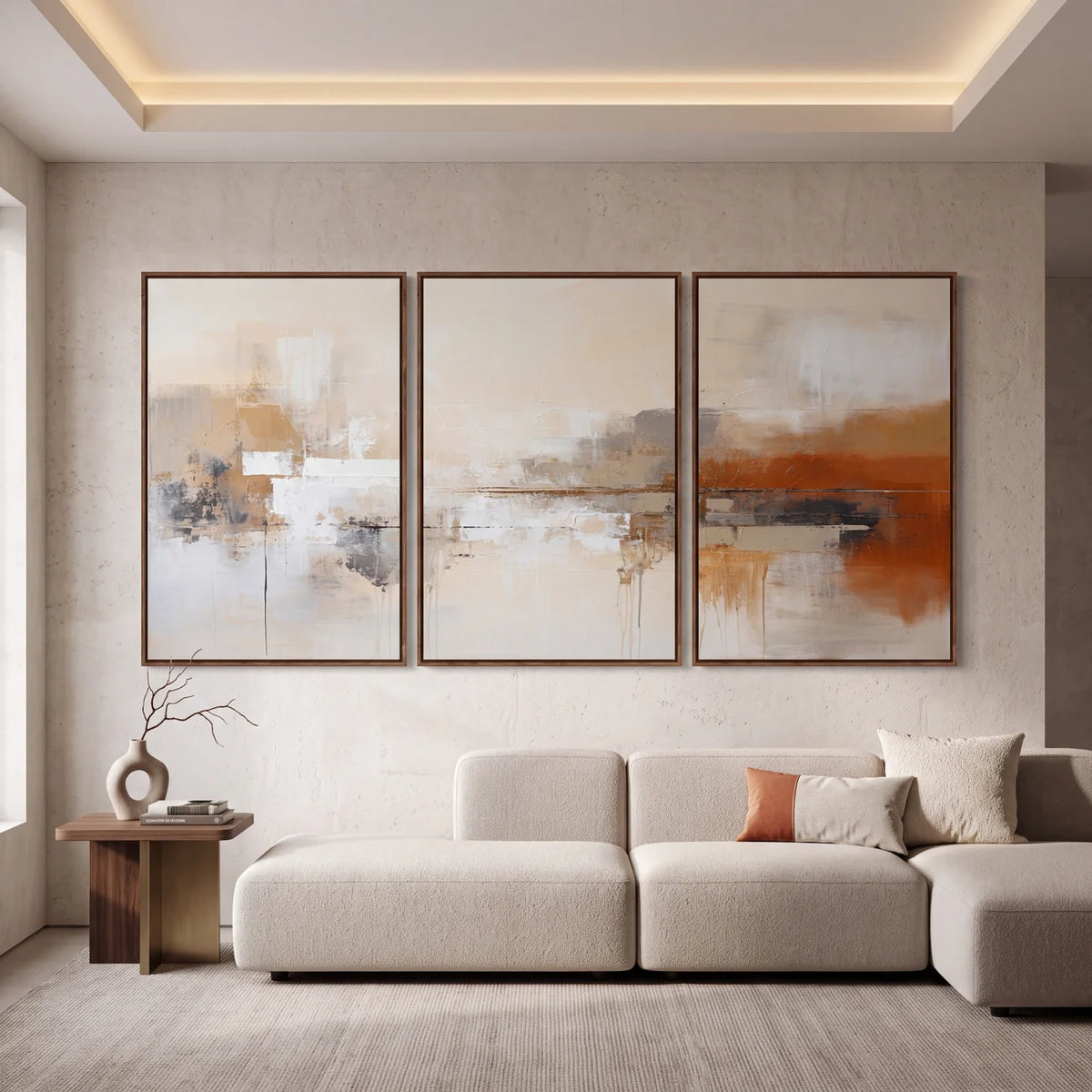 Quadro Decorativo Encontro de Cobre - Trio
