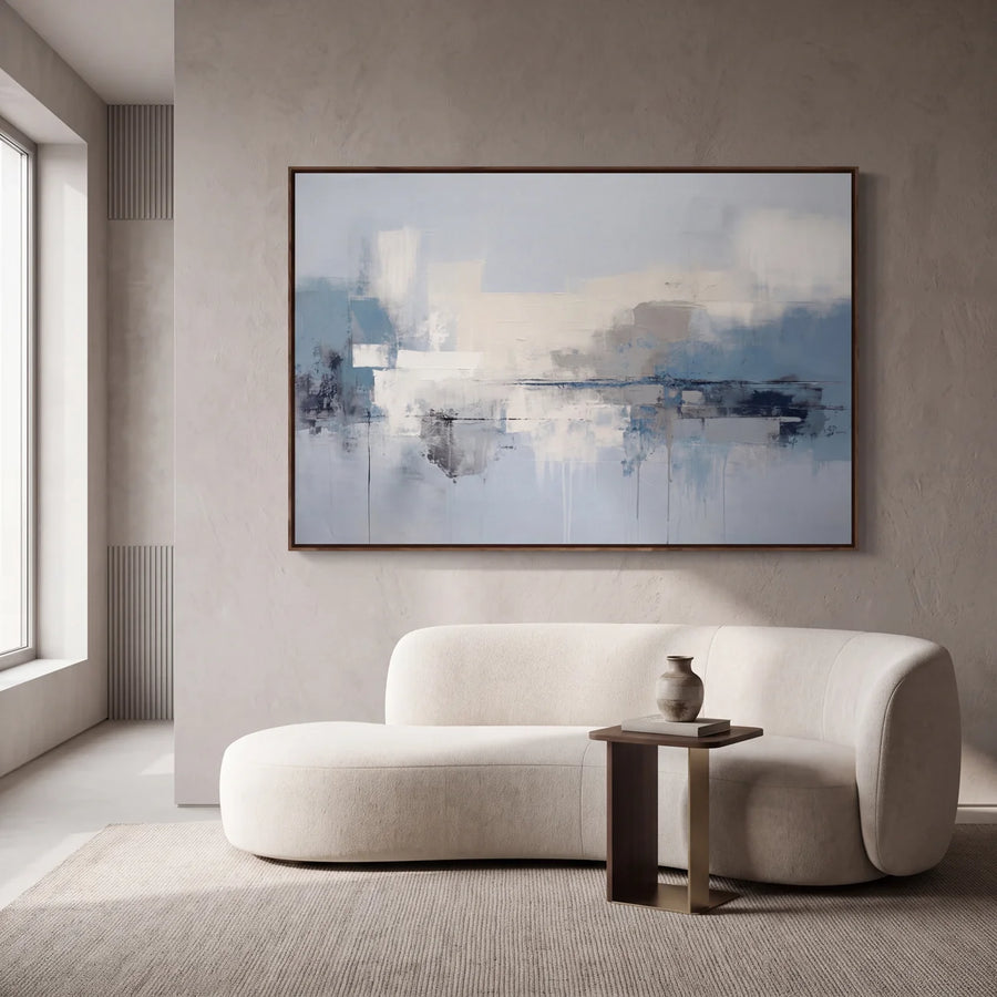 Quadro Decorativo Névoa Azul