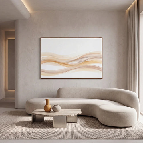 Quadro Decorativo Brisa Dourada - 1 Peça