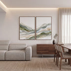Quadro Decorativo Serra de Jade - Dupla