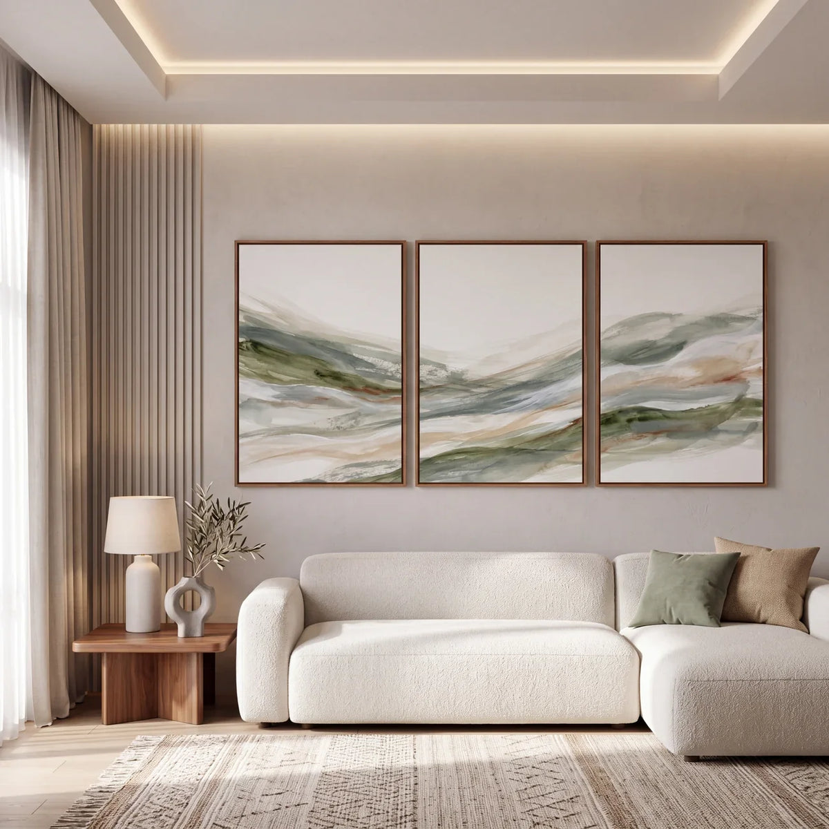 Quadro Decorativo Serra de Jade - Trio
