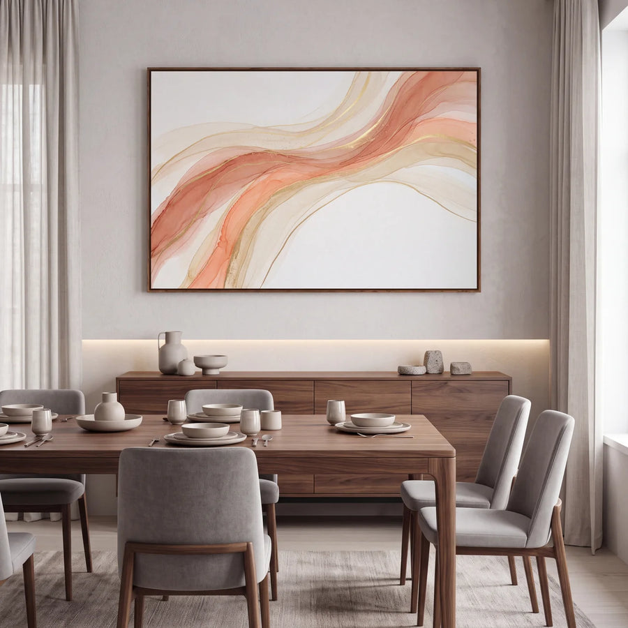 Quadro Decorativo Brisa Coral