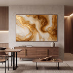 Quadro Decorativo Ouro Líquido - 1 Peça