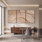 Quadro Decorativo Arco Mineral - Trio