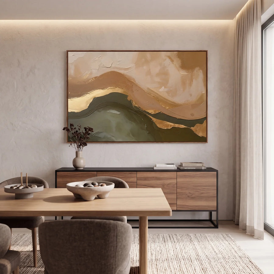 Quadro Decorativo Horizonte Oliva