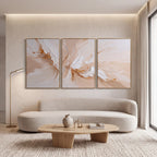 Quadro Decorativo Voo de Marfim - Trio