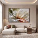 Quadro Decorativo Magnólia de Marfim - 1 Peça