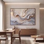 Quadro Decorativo Véu de Marfim - 1 Peça