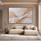 Quadro Decorativo Linhas de Champagne - 1 Peça