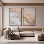 Quadro Decorativo Bruma de Champagne - Dupla