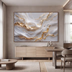 Quadro Decorativo Ramo de Linho - 1 Peça