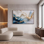 Quadro Decorativo Folhas de Areia - 1 Peça