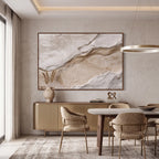 Quadro Decorativo Pedra de Cacau - 1 Peça