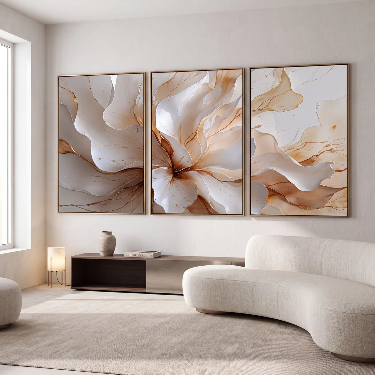Quadro Decorativo Flor de Marfim