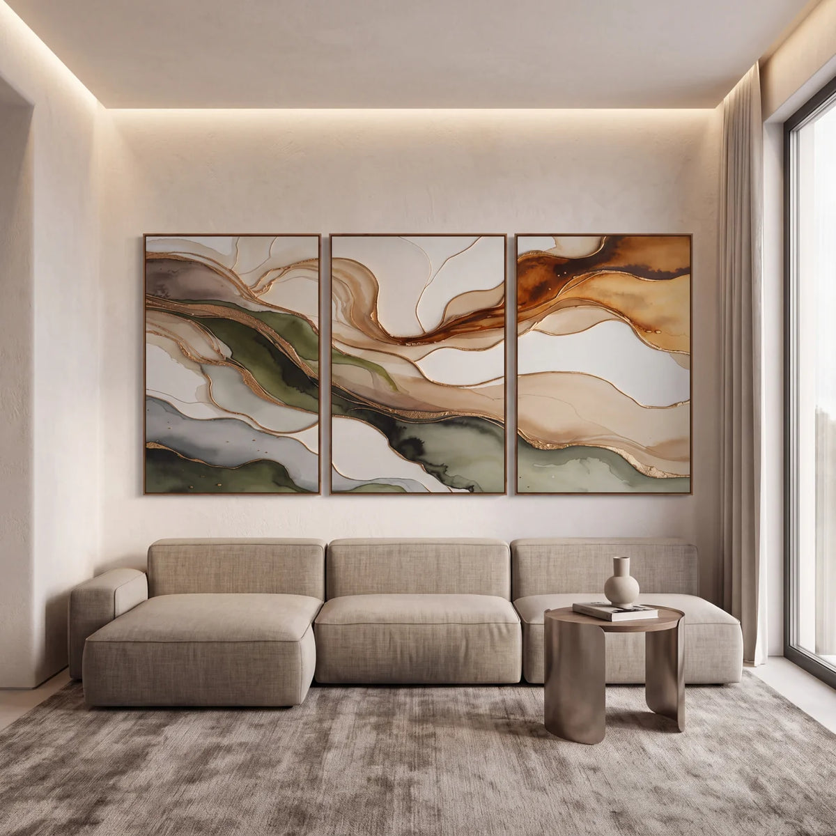 Quadro Decorativo Fluxo da Terra