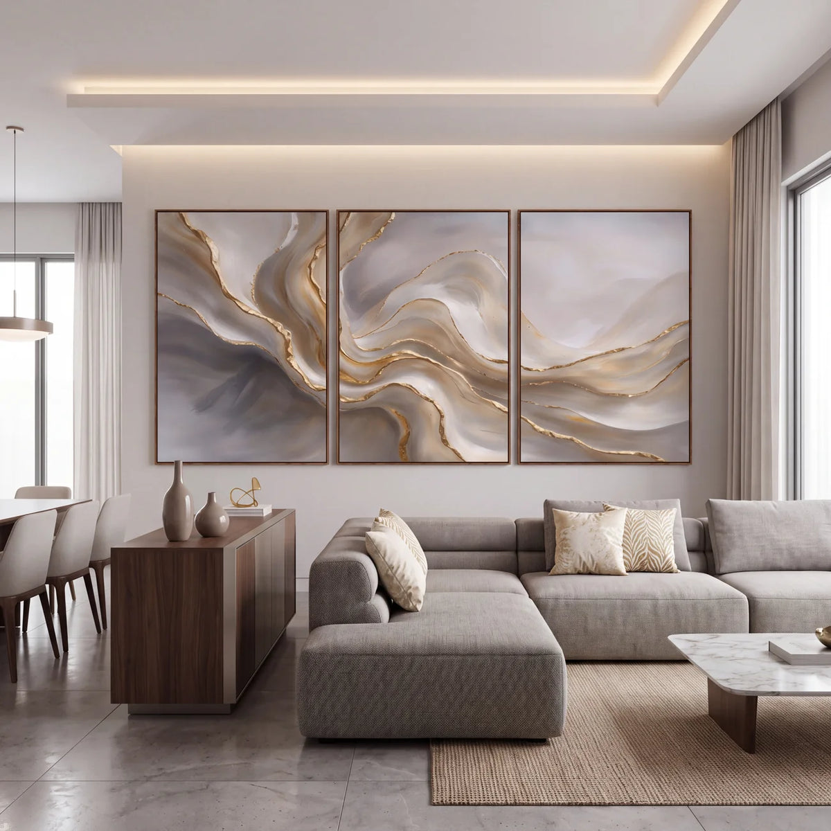 Quadro Decorativo Maré de Champagne