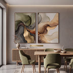 Quadro Decorativo Caminhos da Terra