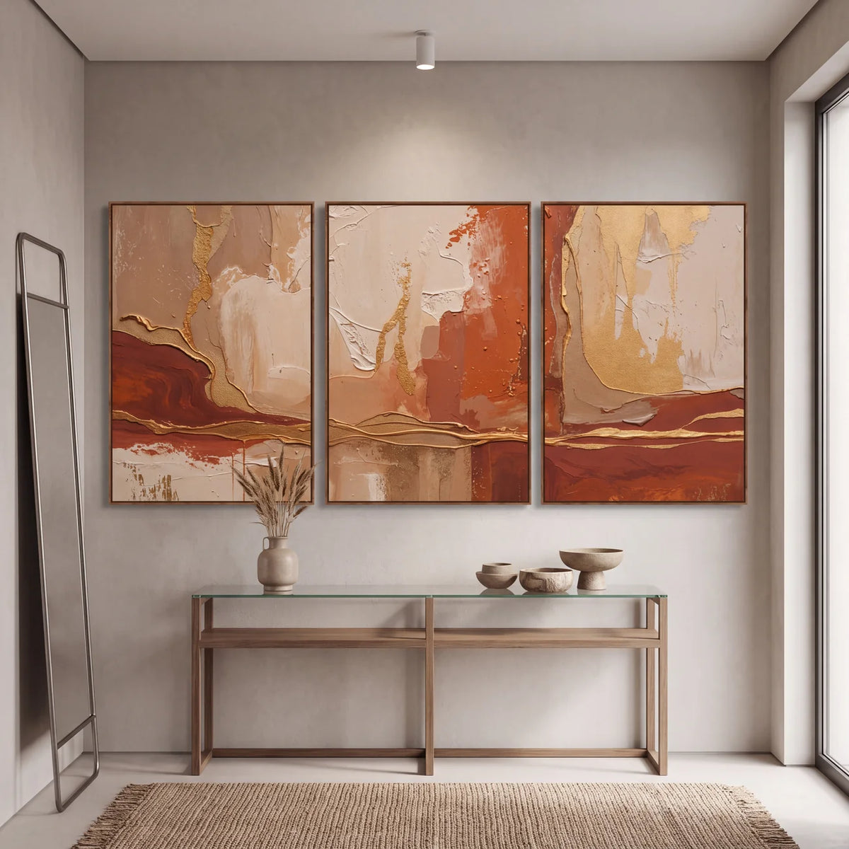 Quadro Decorativo Canyon Terracota