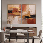Quadro Decorativo Horizonte Âmbar