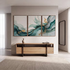 Quadro Decorativo Maré Esmeralda