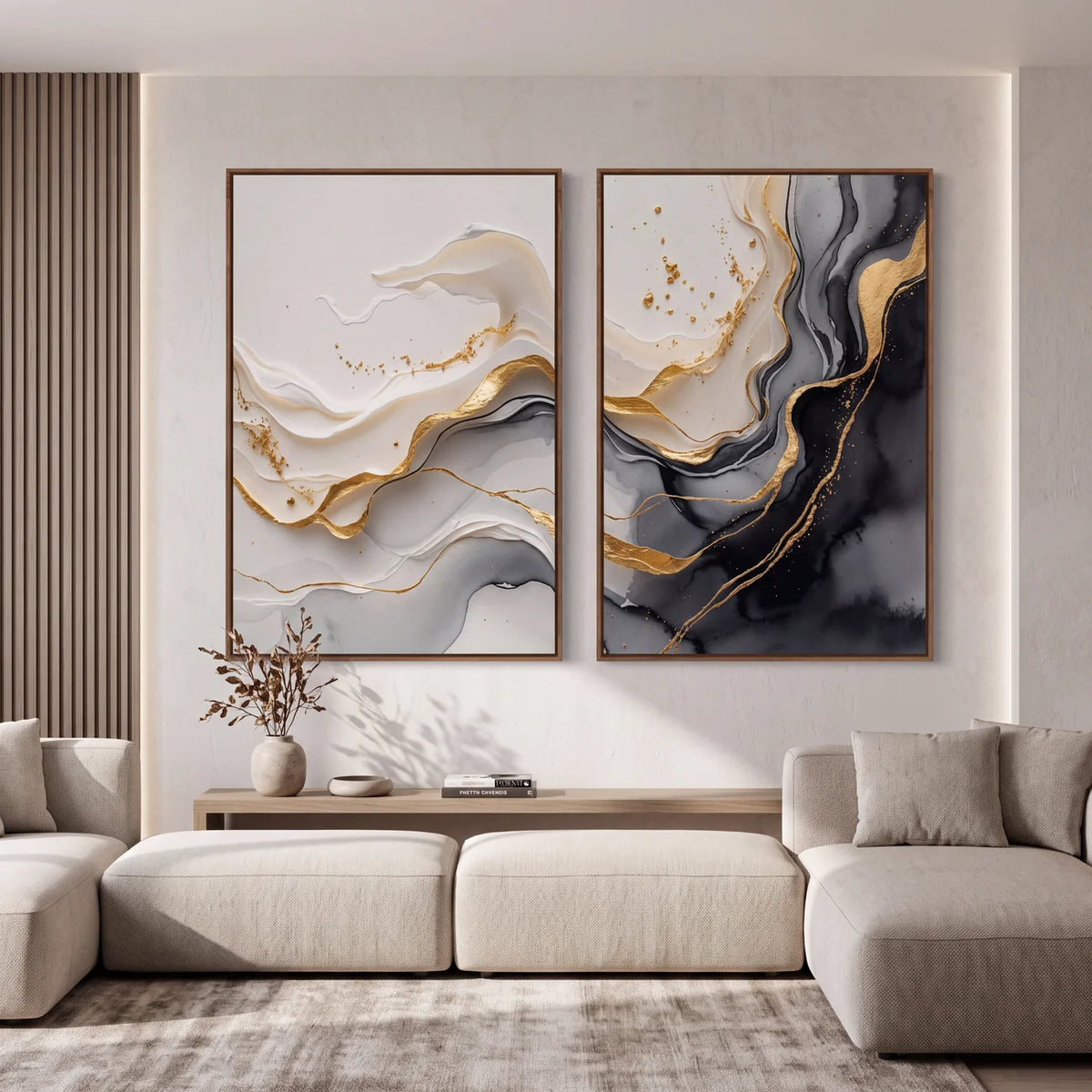 Quadro Decorativo Veio Noturno