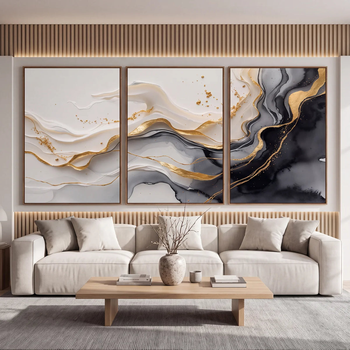 Quadro Decorativo Veio Noturno