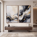 Quadro Decorativo Onda de Ônix