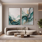 Quadro Decorativo Águas de Esmeralda