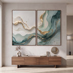 Quadro Decorativo Maré de Jade