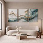 Quadro Decorativo Maré de Jade