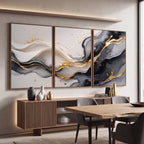 Quadro Decorativo Veios de Ônix II