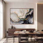 Quadro Decorativo Geodo Noturno