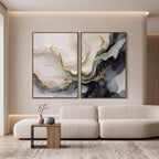 Quadro Decorativo Geodo Noturno