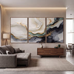 Quadro Decorativo Geodo Noturno