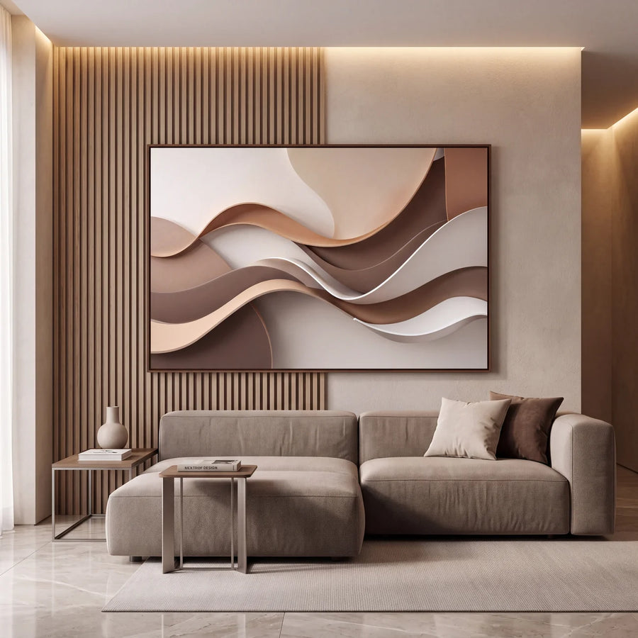 Quadro Decorativo Dunas de Cacau