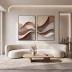 Quadro Decorativo Dunas de Cacau