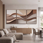 Quadro Decorativo Dunas de Cacau